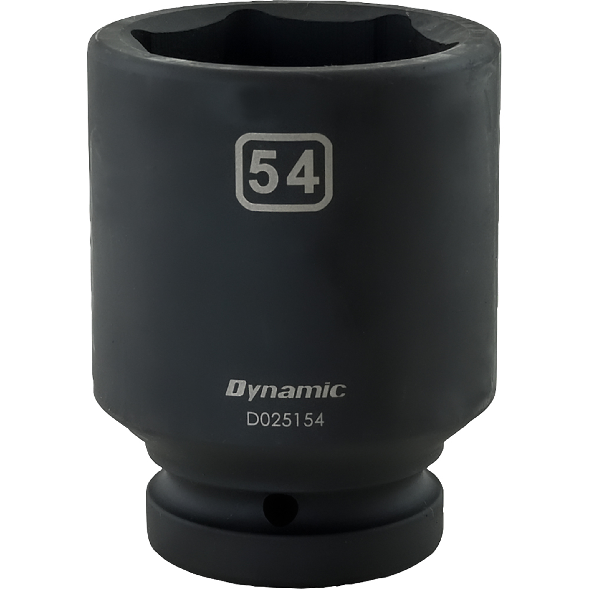 Dynamic Tools 1" Drive 6 Point Metric, 54mm Deep Length, Impact Socket